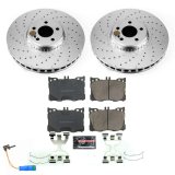 Power Stop 2018 Mercedes-Benz C43 AMG Front & Rear Z23 Evolution Sport Coated Brake Kit (1x psbCRK7990, 1x psbCRK7986) thumbnail 5