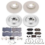 Power Stop 18-21 Land Rover Range Rover Front & Rear Z23 Coated Brake Kit (1x psbCRK8385, 2x psbEBR1409EVC, 1x psbSW-1692, 1x psbZ23-1426) thumbnail 3