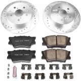Power Stop 18-19 Toyota Camry Front & Rear Z23 Evolution Sport Brake Kit (1x psbK7905, 1x psbK7895) thumbnail 1