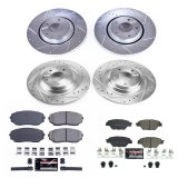 Power Stop 16-18 Mazda CX-9 Front & Rear Z23 Evolution Sport Brake Kit (1x psbK7690, 1x psbK7742) thumbnail 3