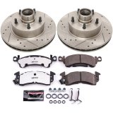 Power Stop 79-81 Pontiac Firebird Front & Rear Z26 Street Warrior Brake Kit (1x psbK2908-26, 1x psbK4761-26) thumbnail 4