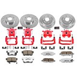 Power Stop 01-03 Acura CL Front & Rear Z26 Street Warrior Brake Kit w/Calipers (1x psbKC2292-26, 1x psbKC2383-26) thumbnail 8