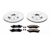 Power Stop 94-98 Ford Mustang Front Z23 Evolution Sport Brake Kit w/Calipers (1x psbS4654C, 1x psbK1304) thumbnail 4