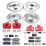 Power Stop 2001 Nissan Sentra Front & Rear Z23 Evolution Sport Brake Kit w/Calipers (1x psbS2626, 1x psbK741, 1x psbS1218, 1x psbK749) thumbnail 5