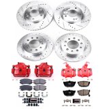 Power Stop 2003 Hyundai Tiburon Front & Rear Z23 Evolution Sport Brake Kit w/Calipers (1x psbS2854, 1x psbK170, 1x psbS2832, 1x psbK165) thumbnail 5
