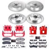 Power Stop 01-02 Ford Explorer Sport Front & Rear Z23 Evolution Sport Brake Kit w/Calipers (1x psbK1923, 1x psbK1858, 1x psbS4604, 1x psbS4758) thumbnail 2