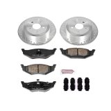 Power Stop 01-03 Chrysler PT Cruiser Front & Rear Z23 Evolution Sport Brake Kit w/Calipers (1x psbK6266, 1x psbS4780, 1x psbK1704, 1x psbS4784) thumbnail 6