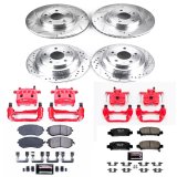 Power Stop 02-03 Subaru Impreza Front & Rear Z23 Evolution Sport Brake Kit w/Calipers (1x psbS2682, 1x psbS2066, 1x psbK1124, 1x psbK449) thumbnail 2