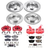 Power Stop 03-05 Hyundai Elantra Front & Rear Z23 Evolution Sport Brake Kit w/Calipers (1x psbS2854, 1x psbS2848, 1x psbK3106, 1x psbK1093) thumbnail 5