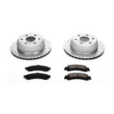 Power Stop 05-06 GMC Sierra 1500 Front & Rear Z23 Evolution Sport Brake Kit w/Calipers (1x psbK2046, 1x psbK2067, 1x psbS4764, 1x psbS4918) thumbnail 5