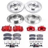 Power Stop 95-97 Eagle Talon Front & Rear Z23 Evolution Sport Brake Kit w/Calipers (1x psbK798, 1x psbK1203, 1x psbS1692, 1x psbS4670) thumbnail 5