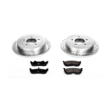 Power Stop 97-00 Ford Expedition Front & Rear Z23 Evolution Sport Brake Kit w/Calipers (1x psbS4678, 1x psbK1869, 1x psbS4652, 1x psbK1872) thumbnail 7