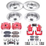 Power Stop 98-02 Honda Accord Front & Rear Z23 Evolution Sport Brake Kit w/Calipers (1x psbS2068, 1x psbS1462, 1x psbK2270, 1x psbK1041) thumbnail 4