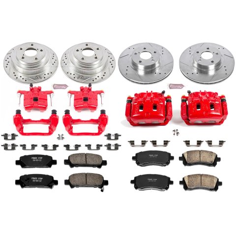 Power Stop 98-02 Subaru Forester Front & Rear Z23 Evolution Sport Brake Kit w/Calipers (1x psbS2066, 1x psbS1948, 1x psbK1120, 1x psbK449) thumbnail 7