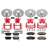 Power Stop 99-01 Acura RL Front & Rear Z23 Evolution Sport Brake Kit w/Calipers (1x psbS2596, 1x psbS2584, 1x psbK2309, 1x psbK3154) thumbnail 8