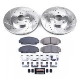 Power Stop 99-03 Acura TL Front & Rear Z23 Evolution Sport Brake Kit w/Calipers (1x psbS2588, 1x psbK2292, 1x psbS2584, 1x psbK2308) thumbnail 9