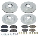 Power Stop 17-19 Honda Clarity Front & Rear Z17 Evolution Geomet Coated Brake Kit (1x psbCRK8296, 1x psbCRK8295) thumbnail 5