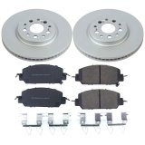 Power Stop 17-19 Honda Clarity Front & Rear Z17 Evolution Geomet Coated Brake Kit (1x psbCRK8296, 1x psbCRK8295) thumbnail 9