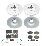 Power Stop 17-18 Mercedes-Benz E43 AMG Front & Rear Z17 Evolution Geomet Coated Brake Kit (1x psbCRK7986, 1x psbCRK8153) thumbnail 6