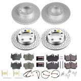 Power Stop 09-12 Porsche Boxster Front & Rear Z17 Evolution Geomet Coated Brake Kit (1x psbCRK5633, 1x psbCRK6731) thumbnail 4