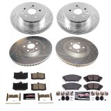Power Stop 13-19 Lexus GS350 Front & Rear Z23 Evolution Sport Brake Kit (1x psbK6514, 1x psbK8418) thumbnail 9