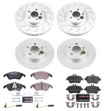Power Stop 2017 Mercedes-Benz SLC300 Front & Rear Euro-Stop Brake Kit (1x psbESK6893, 1x psbESK6895) thumbnail 5
