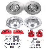 Power Stop 00-01 Audi A6 Quattro Front & Rear Z26 Street Kit w/Calipers (1x psbK941-26, 1x psbS2636, 1x psbK886-26, 1x psbS2758) thumbnail 6