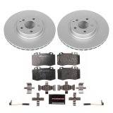 Power Stop 2003 Mercedes-Benz SL500 Front & Rear Euro-Stop Brake Kit (1x psbESK6569, 1x psbESK6750) thumbnail 5