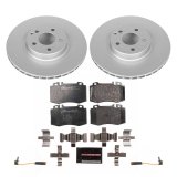 Power Stop 2003 Mercedes-Benz SL500 Front & Rear Euro-Stop Brake Kit (1x psbESK6569, 1x psbESK6750) thumbnail 8