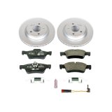 Power Stop 2003 Mercedes-Benz SL500 Front & Rear Euro-Stop Brake Kit (1x psbESK6569, 1x psbESK6750) thumbnail 9