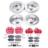 Power Stop 13-14 Ford Edge Front & Rear Z23 Evolution Kit W/Cals (1x psbS5298, 1x psbK3057, 1x psbS5026A, 1x psbK8846) thumbnail 1