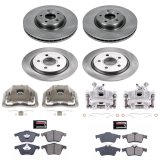 Power Stop 06-11 Volvo V50 Front & Rear Autospecialty Kit w/Cals (1x psbKOE4613, 1x psbL3272, 1x psbL3273, 1x psbKOE5430) thumbnail 2