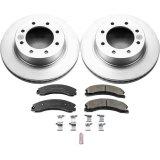 Power Stop 12-21 Nissan NV3500 Front Z17 Coated Brake Kit (2x psbJBR1573EVC, 1x psb17-1565) thumbnail 1