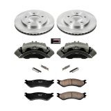 Power Stop 98-02 Lincoln Navigator Front Autospecialty Kit w/Cals (1x psbL4652, 2x psbAR8558, 1x psbL4653, 1x psb16-702) thumbnail 2