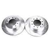 Power Stop 11-18 Ram 5500 Front Drilled & Slotted Rotor - Pair (1x psbAR83074XL, 1x psbAR83074XR) thumbnail 4