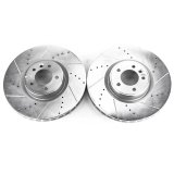 Power Stop 10-21 Land Rover Range Rover Sport Front Drilled & Slotted Rotor - Pair (1x psbEBR1409XL, 1x psbEBR1409XR) thumbnail 4