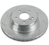 Power Stop 12-18 Mercedes-Benz CLS550 Front Drilled & Slotted Rotor - Pair (1x psbEBR1454XL, 1x psbEBR1454XR) thumbnail 6