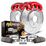 Power Stop 99-02 Ford F-350 Super Duty Front Z36 Truck & Tow Kit w/Cals (1x psbS4790, 1x psbZ36-756, 1x psbAR8574XL, 1x psbAR8574XR) thumbnail 1