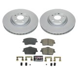 Power Stop 19-22 Volvo XC40 Front & Rear Z23 Coated Brake Kit (1x psbCRK8574, 1x psbCRK8580) thumbnail 7