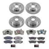 Power Stop 05-06 Suzuki Reno Front & Rear Autospecialty Kit w/Cals (1x psbL2810, 1x psbL2811, 1x psbKOE5897, 1x psbKOE5894) thumbnail 2