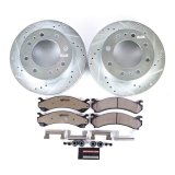 Power Stop 07-10 GMC Sierra 3500 HD Front Z36 Truck & Tow Kit w/Cals (1x psbK2071-36, 1x psbS4730) thumbnail 2