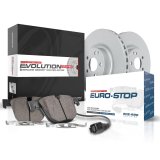 Power Stop 2017 Mercedes-Benz Maybach S550 Front Eurostop Brake Kit (2x psbEBR1601EVC, 1x psbSW-1648, 1x psbESP2121) thumbnail 5