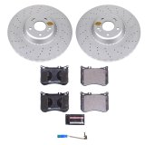 Power Stop 2017 Mercedes-Benz Maybach S550 Front Eurostop Brake Kit (2x psbEBR1601EVC, 1x psbSW-1648, 1x psbESP2121) thumbnail 6