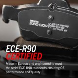 Power Stop 10-15 Jaguar XF Front Eurostop Brake Kit (1x psbSW-0804, 2x psbEBR1089EVC, 1x psbESP1570) thumbnail 4