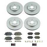 Power Stop 20-21 Cadillac XT4 Front and Rear Z17 Coated Brake Kit (1x psbCRK8487, 1x psbCRK8829) thumbnail 6