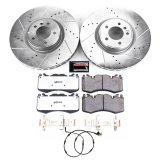 Power Stop 18-19 Land Rover Range Rover Sport Front Z36 Truck & Tow Brake Kit (1x psbSW-1692, 1x psbZ36-1426, 1x psbEBR1409XL, 1x psbEBR1409XR) thumbnail 1