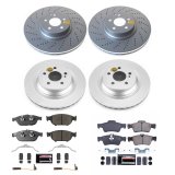 Power Stop 12-14 Mercedes-Benz E550 Front and Rear Z23 Coated Brake Kit (Bundled Kit) thumbnail 1