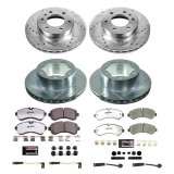 Power Stop 2019 Mercedes-Benz Sprinter 4500 Front and Rear Z36 Truck & Tow Brake Kit (1x psbK6234-36, 1x psbK8431-36) thumbnail 3