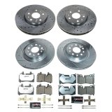 Power Stop 20-22 Chevrolet Corvette Front and Rear Z26 Street Brake Kit (1x psbK8528-26, 1x psbK8526-26) thumbnail 3