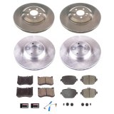 Power Stop 19-21 Mercedes-Benz E53 AMG Front and Rear Autospecialty Brake Kit (1x psbKOE8153, 1x psbKOE9011) thumbnail 2